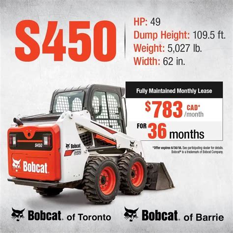 bobcat skid steer loan|bobcat skid steer lease programs.